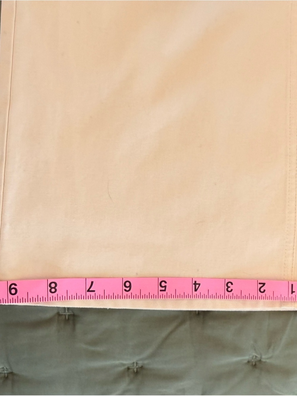 MANGO Straight Leg Cotton Pants – Ecru – Size US 2 / EUR 34 - Picture 5 of 6